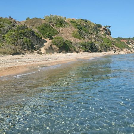 Kalamies - Secluded Beach Apartments Skala  ภายนอก รูปภาพ