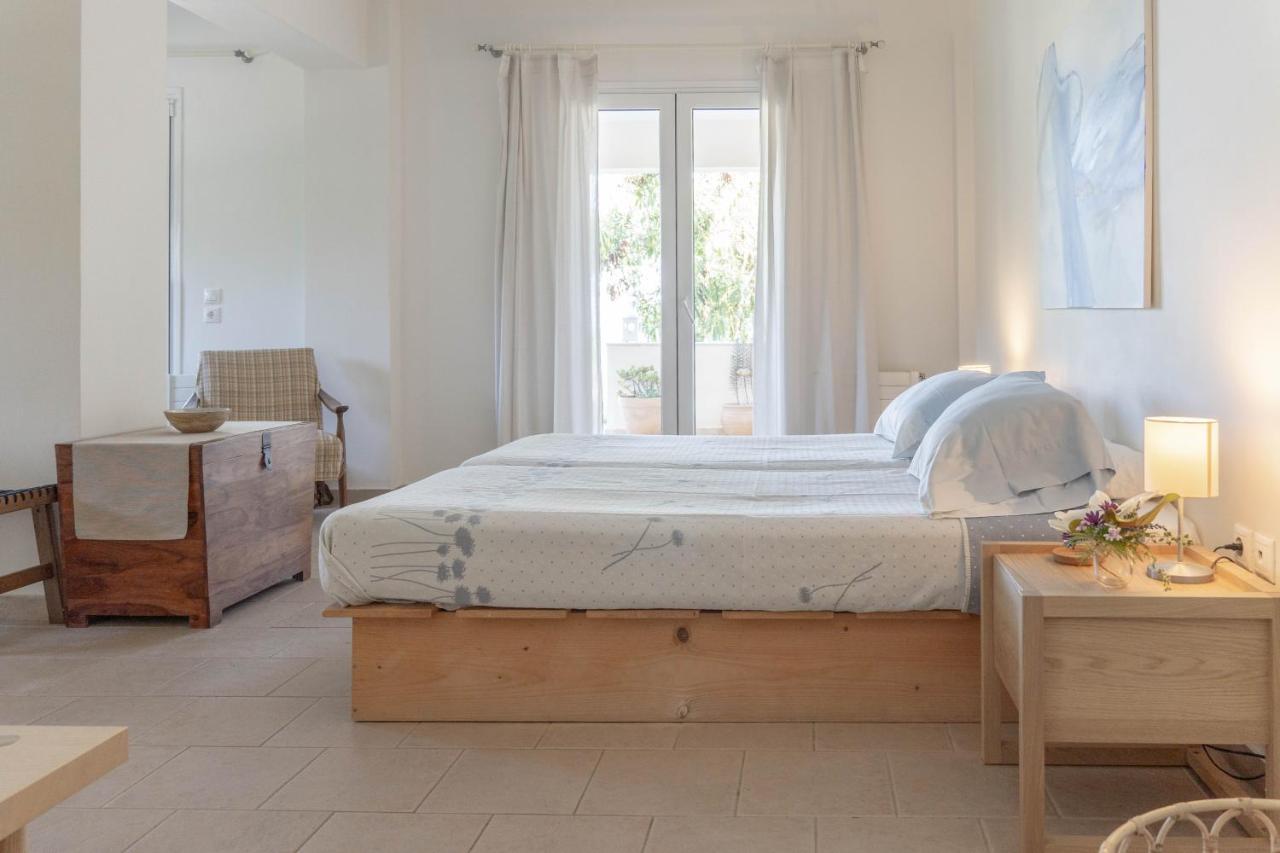 Kalamies - Secluded Beach Apartments Skala  ภายนอก รูปภาพ