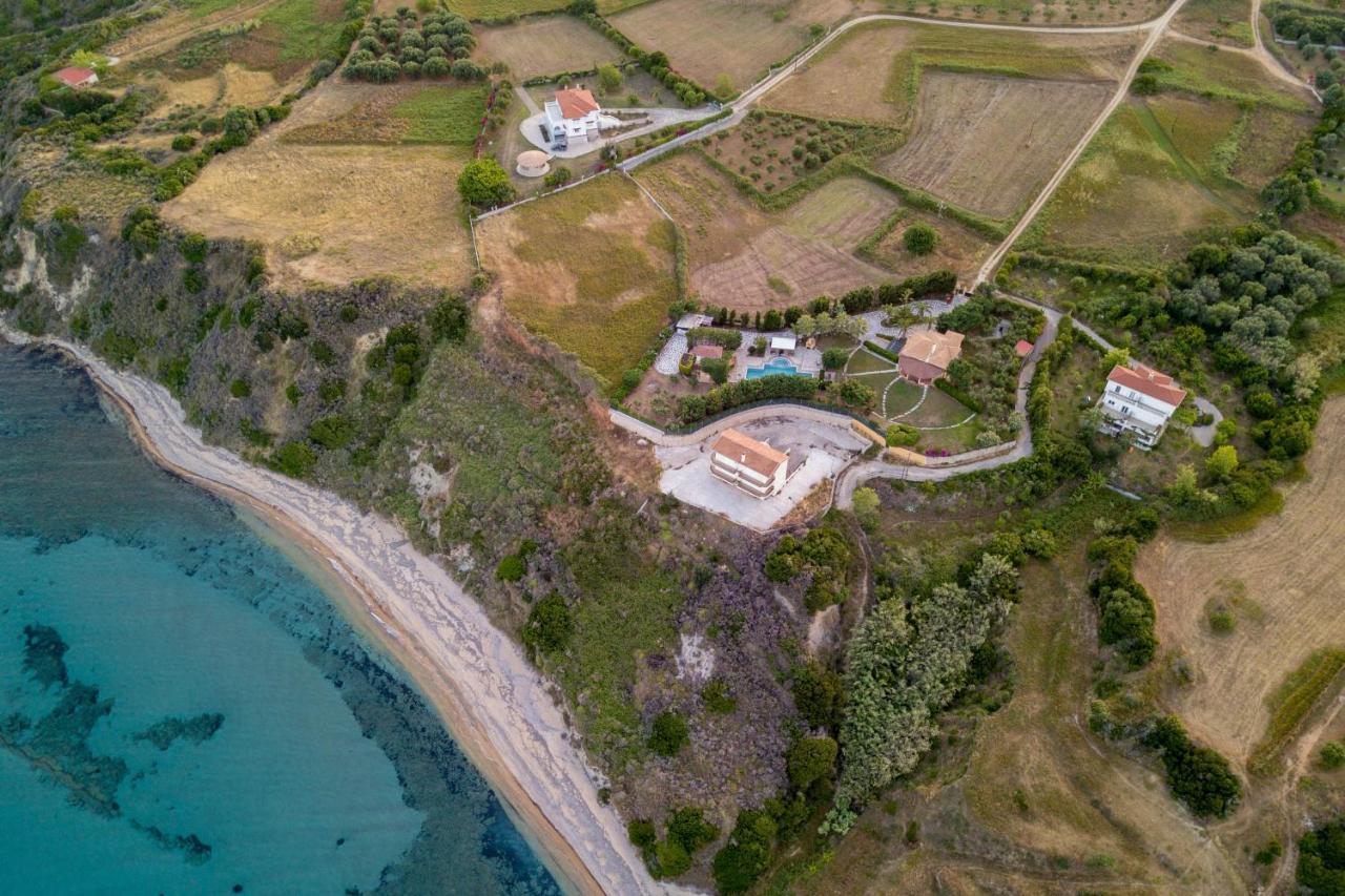 Kalamies - Secluded Beach Apartments Skala  ภายนอก รูปภาพ