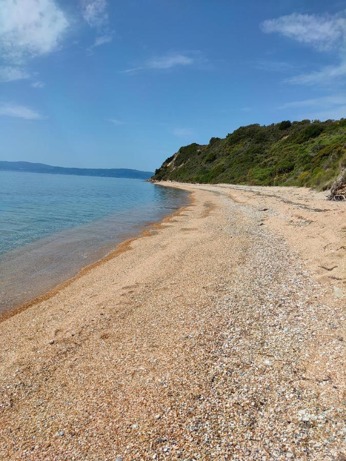 Kalamies - Secluded Beach Apartments Skala  ภายนอก รูปภาพ