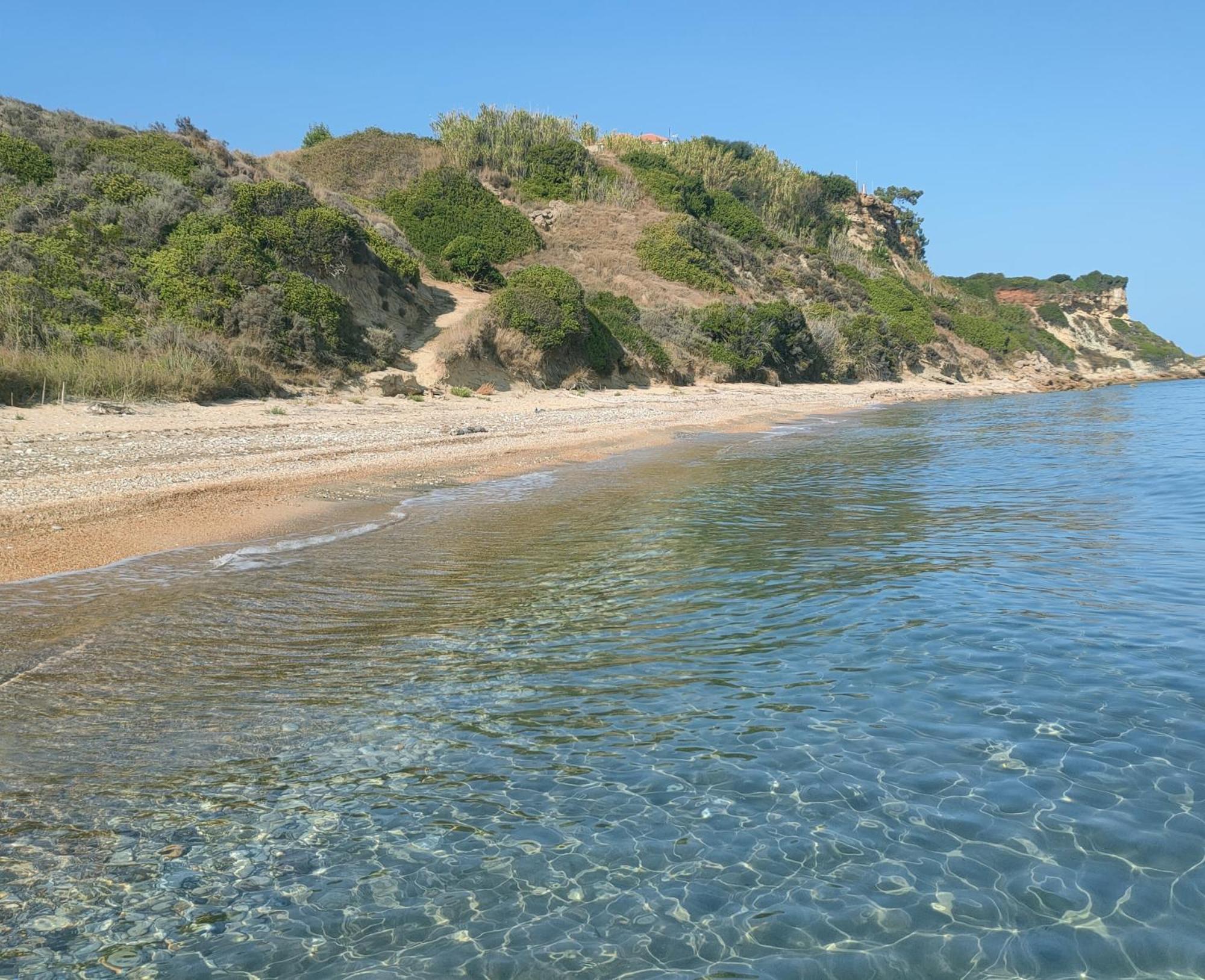 Kalamies - Secluded Beach Apartments Skala  ภายนอก รูปภาพ