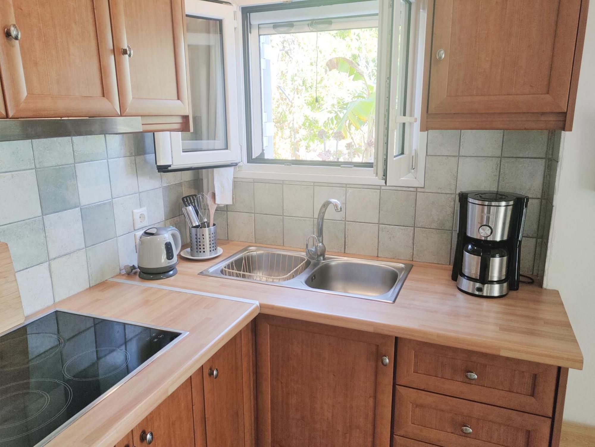Kalamies - Secluded Beach Apartments Skala  ภายนอก รูปภาพ