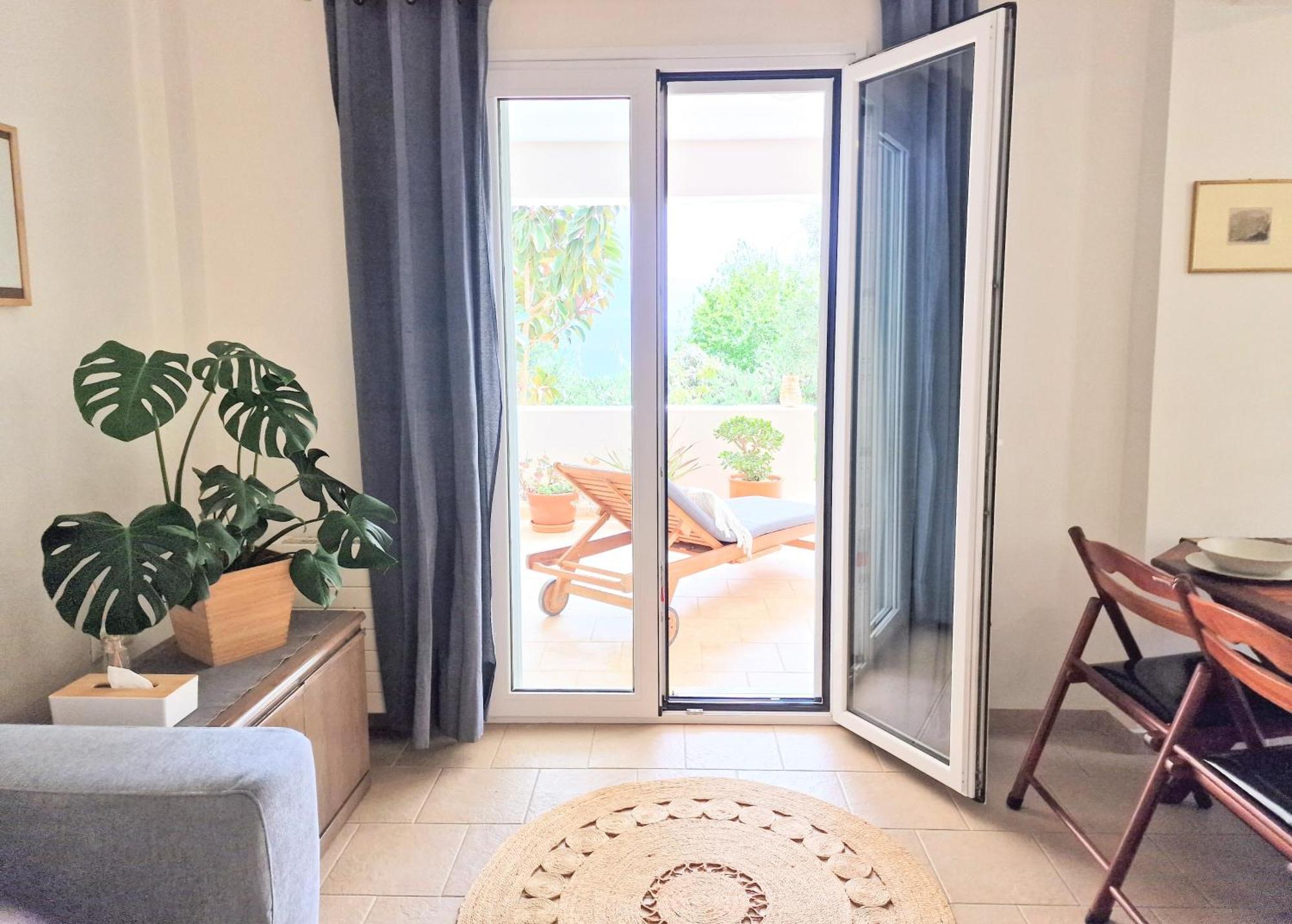 Kalamies - Secluded Beach Apartments Skala  ภายนอก รูปภาพ