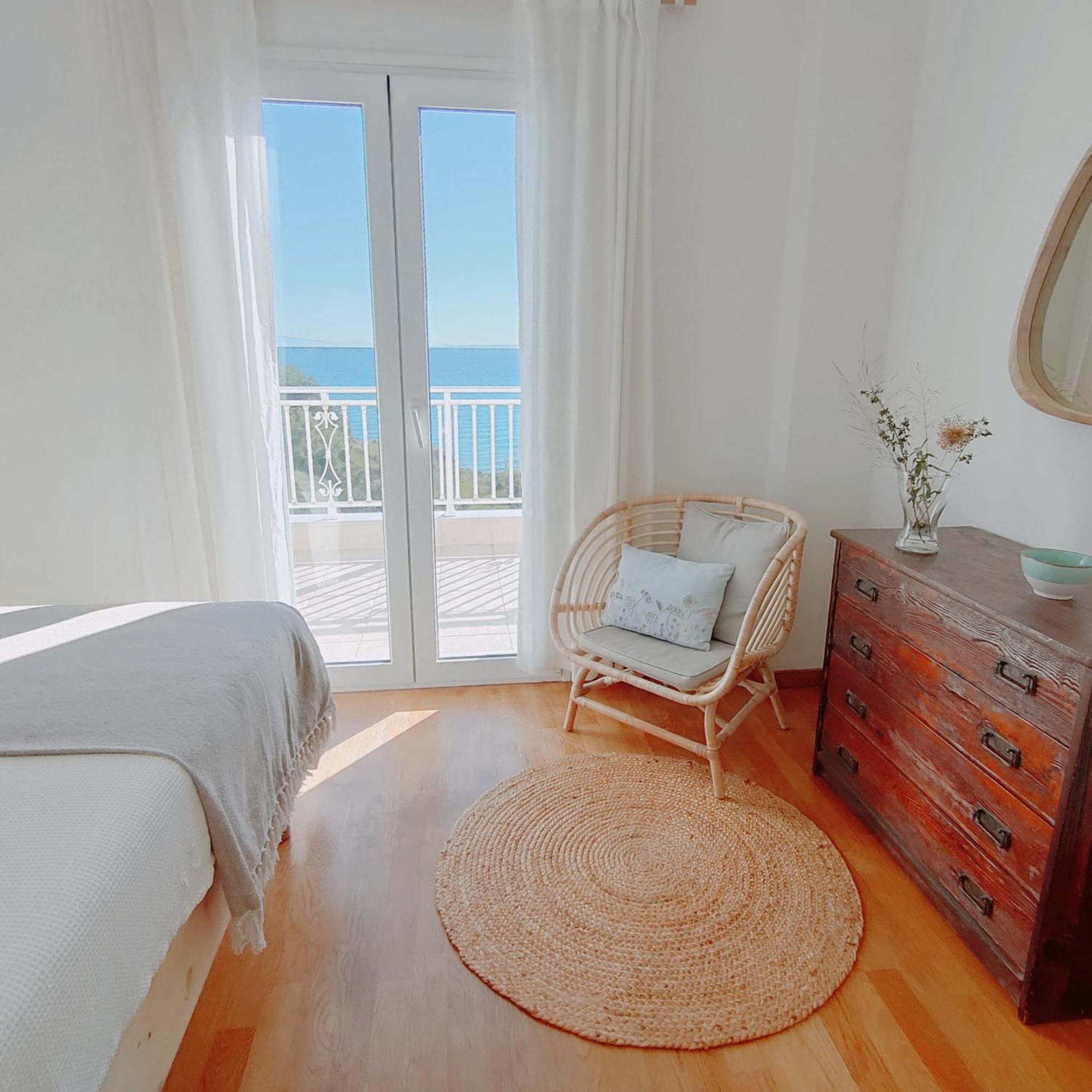 Kalamies - Secluded Beach Apartments Skala  ภายนอก รูปภาพ